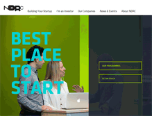 Tablet Screenshot of ndrc.ie
